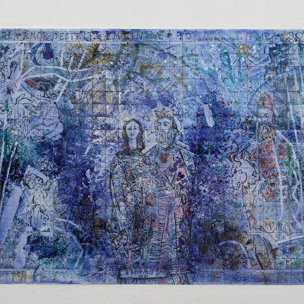Painel de azulejos - Igreja de São Vicente 